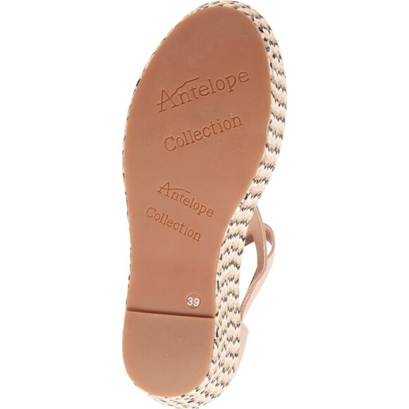 new Antelope Grayson Kat Wedge Sandals genuine Leather - Picture 6 of 7